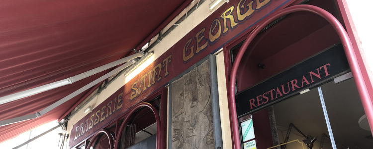 Brasserie St Georges, Nancy: plats savoureux, originaux, un tarif correct!