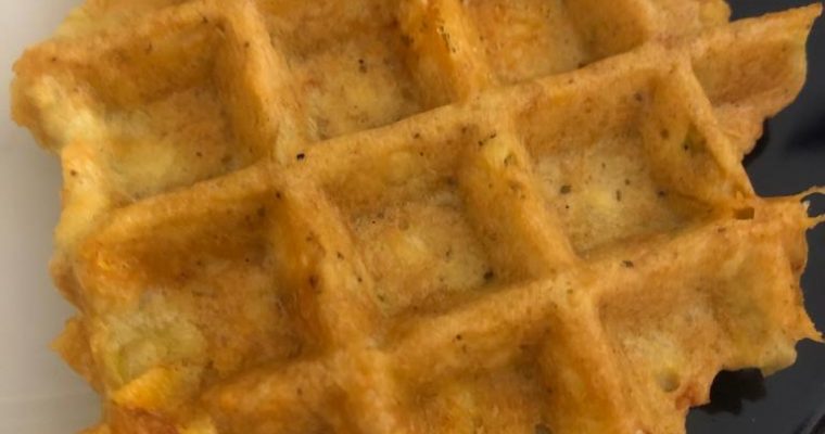 Recette: Gaufres aux pommes de terre! Rapide et facile.