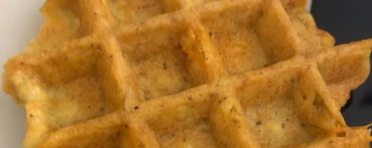 Recette: Gaufres aux pommes de terre! Rapide et facile.