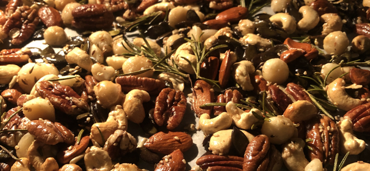 Recette Apéritif du chef Ottolengui: Excellent mélange de noix