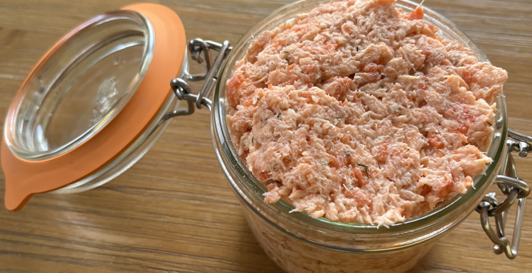 Recette: Rillettes de saumon