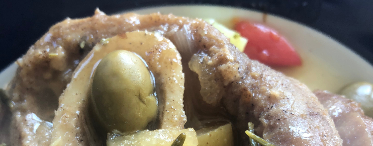 Recettes: Un veau aux olives et au citron confit, très facile à préparer et excellent!